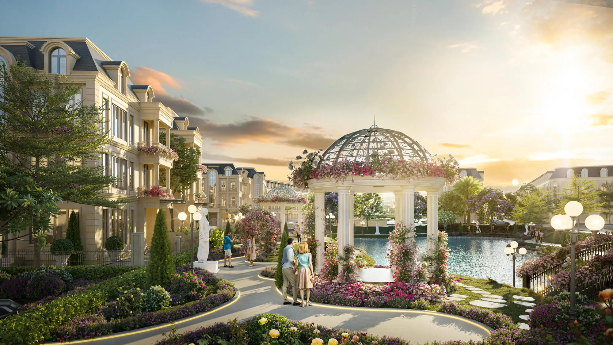Phối cảnh biệt thự đơn lập tại Forestia Park Phối cảnh biệt thự đơn lập tại Forestia Park